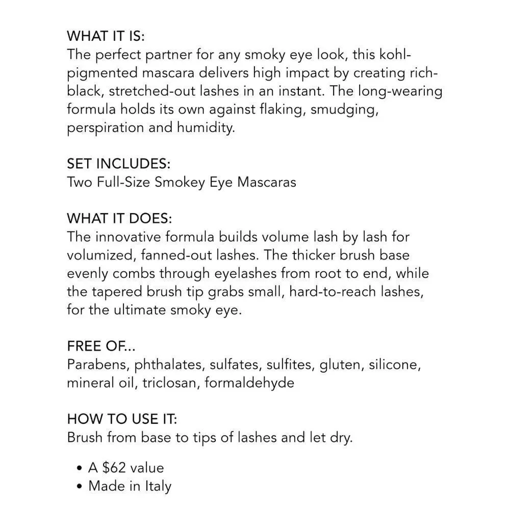 Bobbi Brown Smokey Eye Mascara Duo